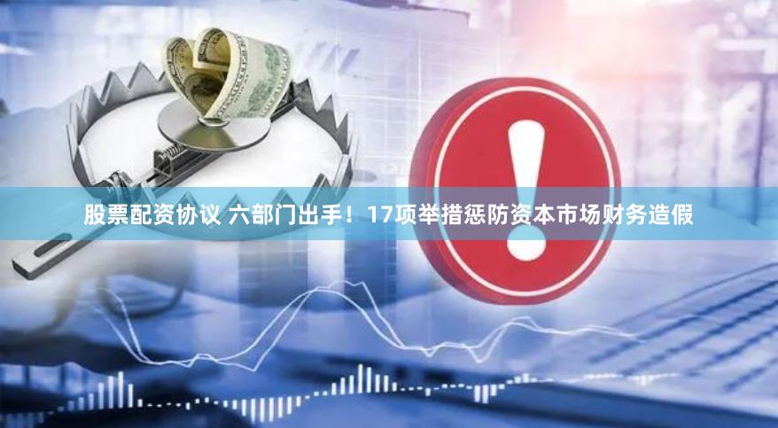 股票配资协议 六部门出手！17项举措惩防资本市场财务造假