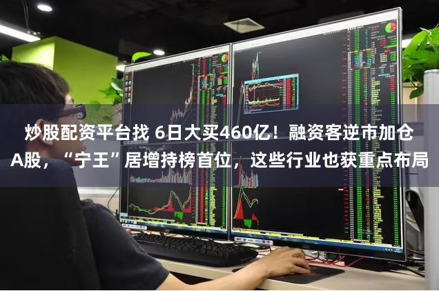 炒股配资平台找 6日大买460亿！融资客逆市加仓A股，“宁王”居增持榜首位，这些行业也获重点布局