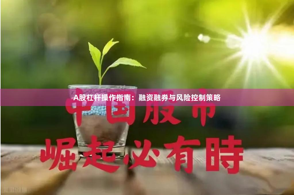 A股杠杆操作指南：融资融券与风险控制策略